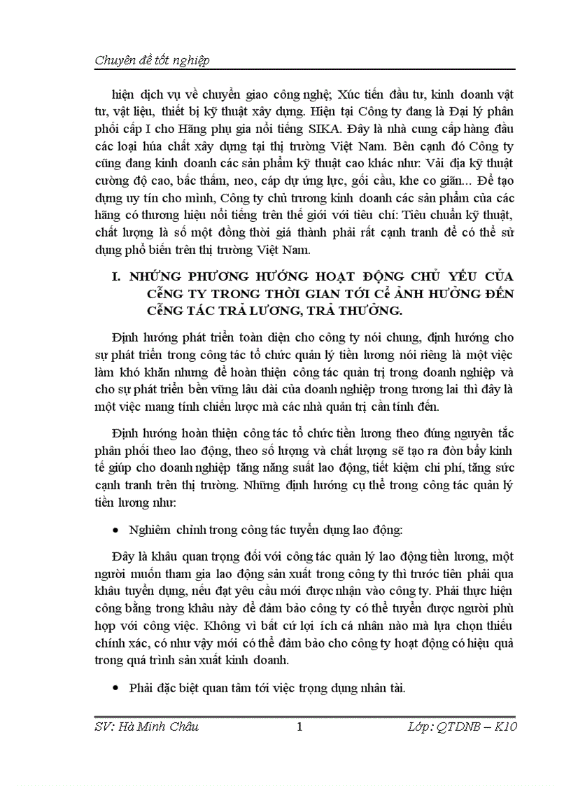 image for page Thực trạng và giải pháp hoàn thiện công tác quản lý tiền lương và thưởng tại Công ty cổ phần tư vấn đường cao tốc Việt Nam 1