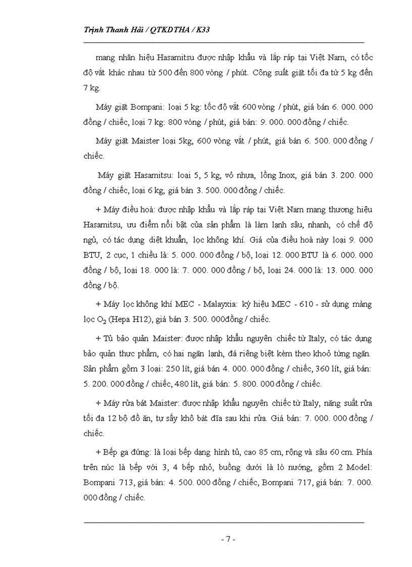 image for page Phân tích tình hình thị trường của Công ty TNHH Hasa 1