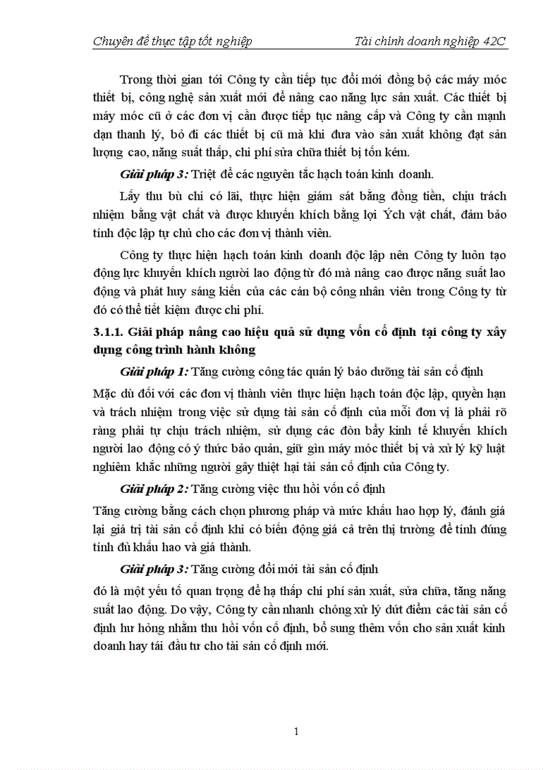 image for page Thực trạng sử dụng vốn tại Công ty xây dựng công trình hàng không ACC 1