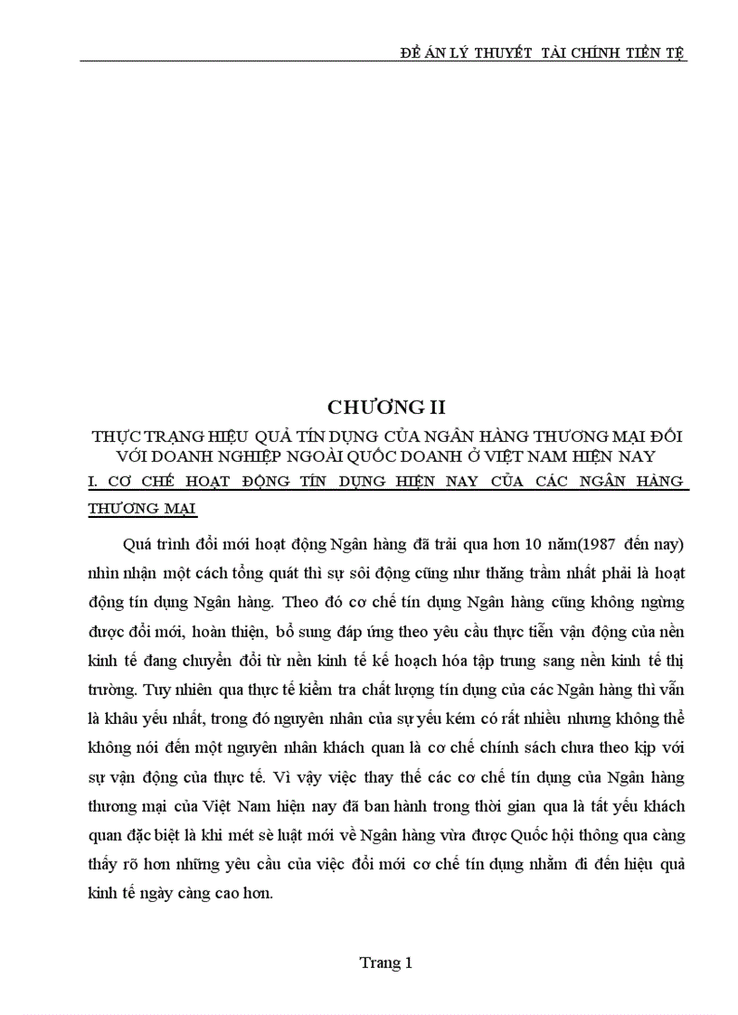 image for page Thực trạng và giải pháp nâng cao hiệu quả hoạt động tín dụng của ngân hàng thương mại đối với các doanh nghiệp ngoài quốc doanh 1