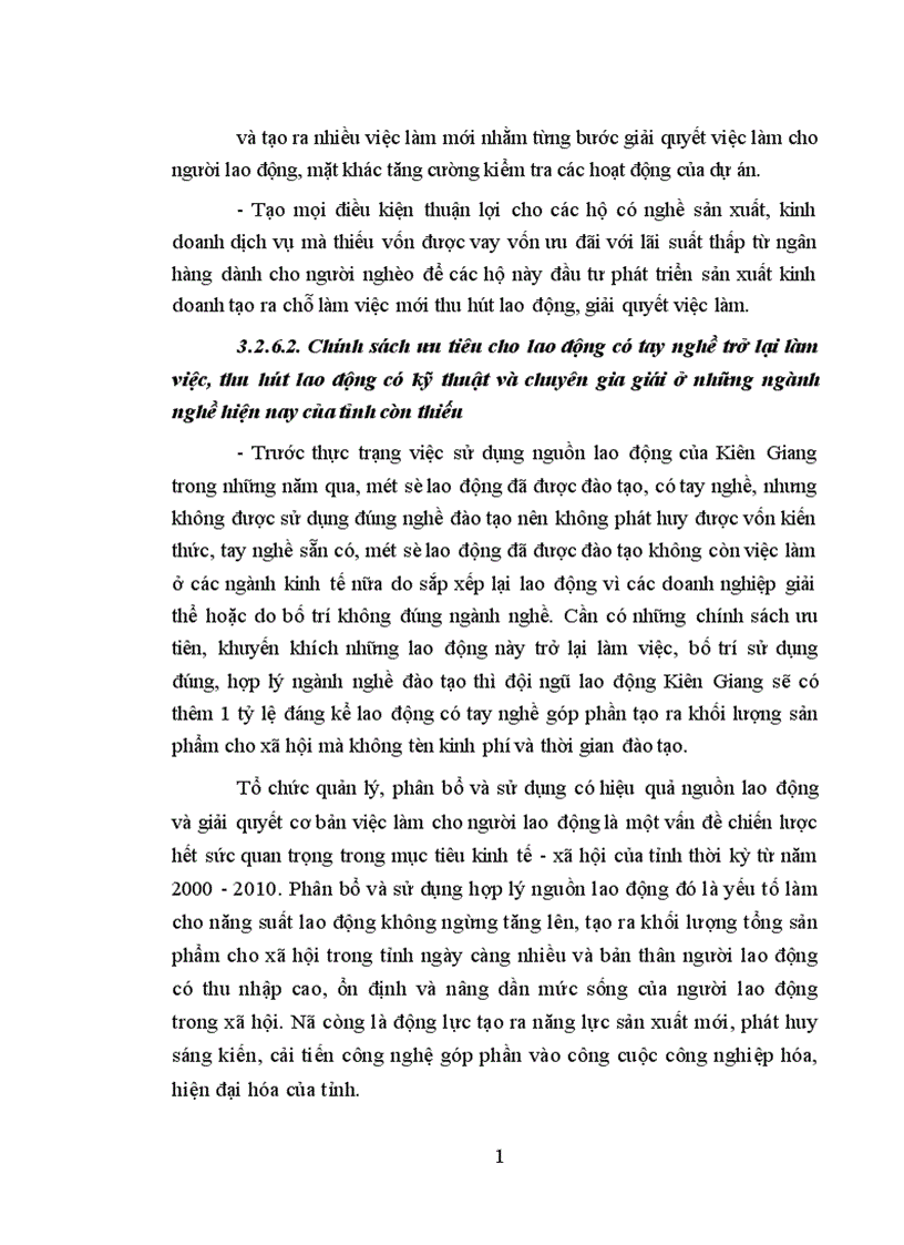 image for page Giải quyết việc làm trong quá trình phát triển kinh tế xã hội ở Kiên Giang