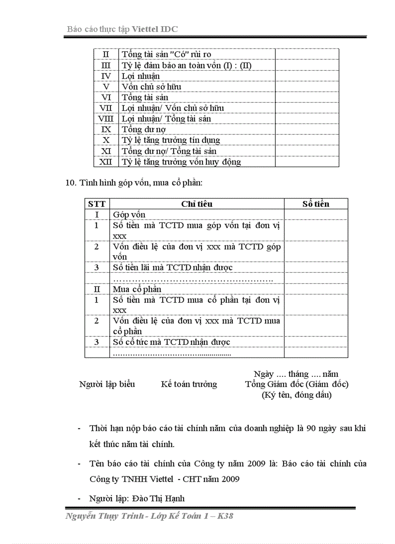 image for page Cơ cấu tổ chức bộ máy kế toán tại Công ty TNHH Viettel CHT