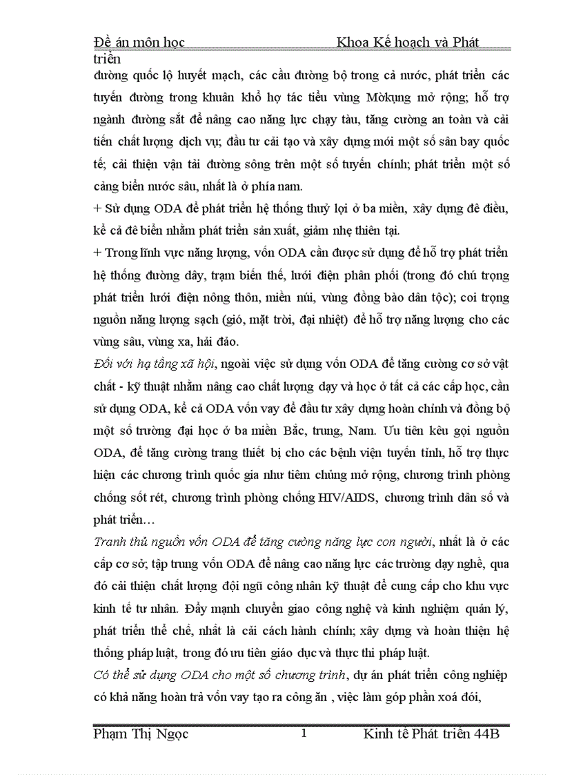 image for page Vai trò của vốn ODA với tăng trưởng và phát triển kinh tế ở Việt nam