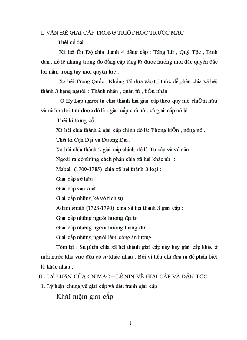 image for page Vấn đề giai cấp và dân tộc trong thời đại ngày nay