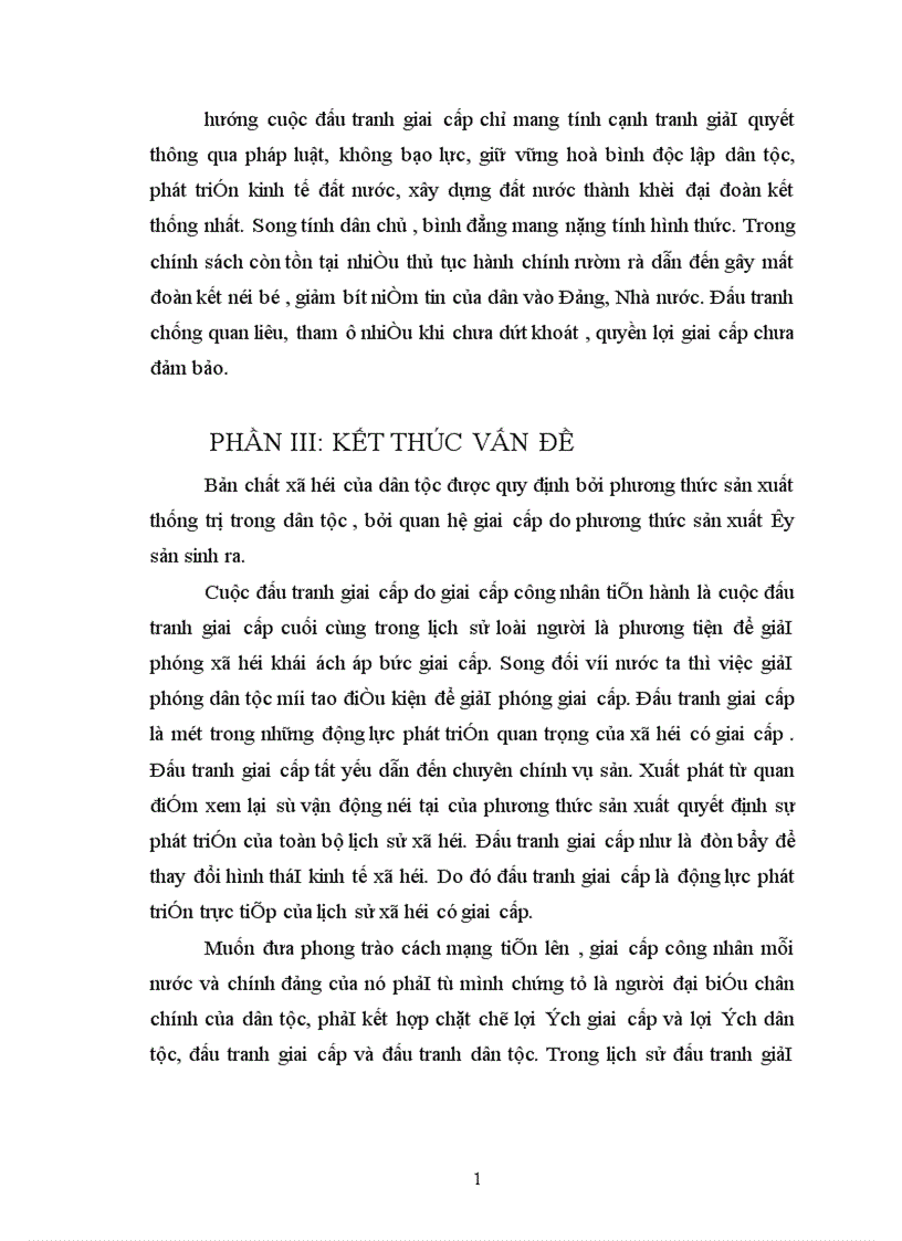 image for page Vấn đề giai cấp và dân tộc trong thời đại ngày nay