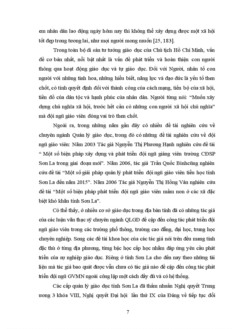 image for page Biện pháp phát triển đội ngũ giáo viên các trường mầm non ngoài công lập tỉnh Sơn La 1