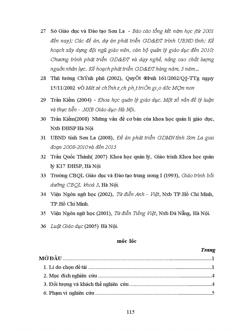 image for page Biện pháp phát triển đội ngũ giáo viên các trường mầm non ngoài công lập tỉnh Sơn La 1