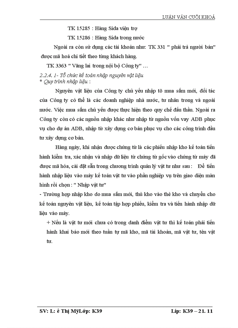 image for page Tổ chức công tác kế toán nguyên vật liệu tại Công ty Điện lực thành phố Hà Nội 1