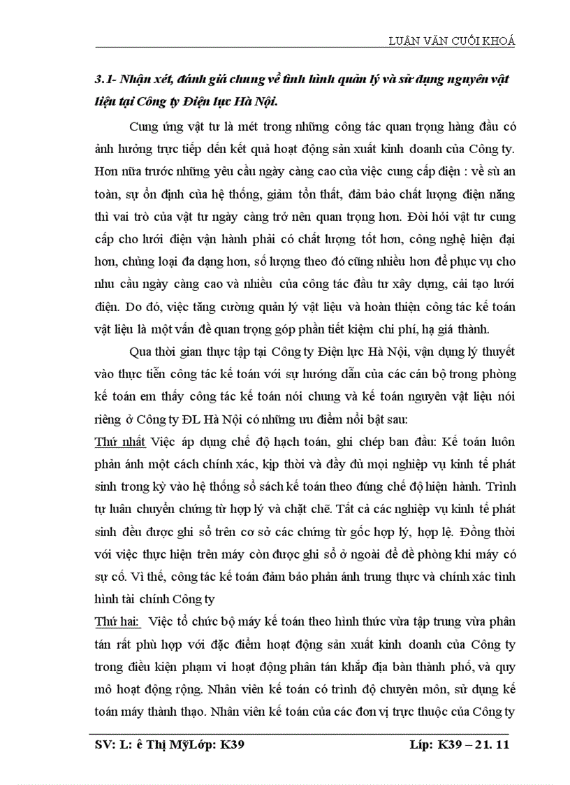 image for page Tổ chức công tác kế toán nguyên vật liệu tại Công ty Điện lực thành phố Hà Nội 1