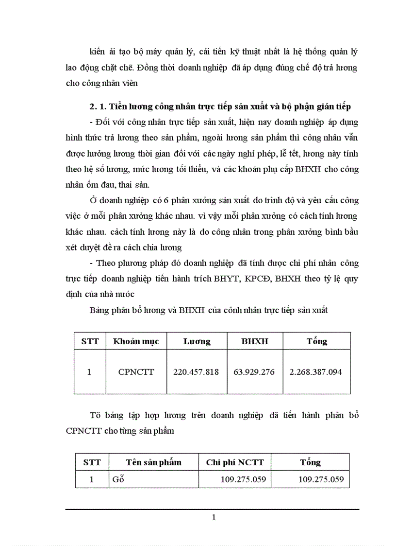 image for page Quản lý chi phí và tính giá thành sản phẩm tại DNTN Hoàng Nga 1
