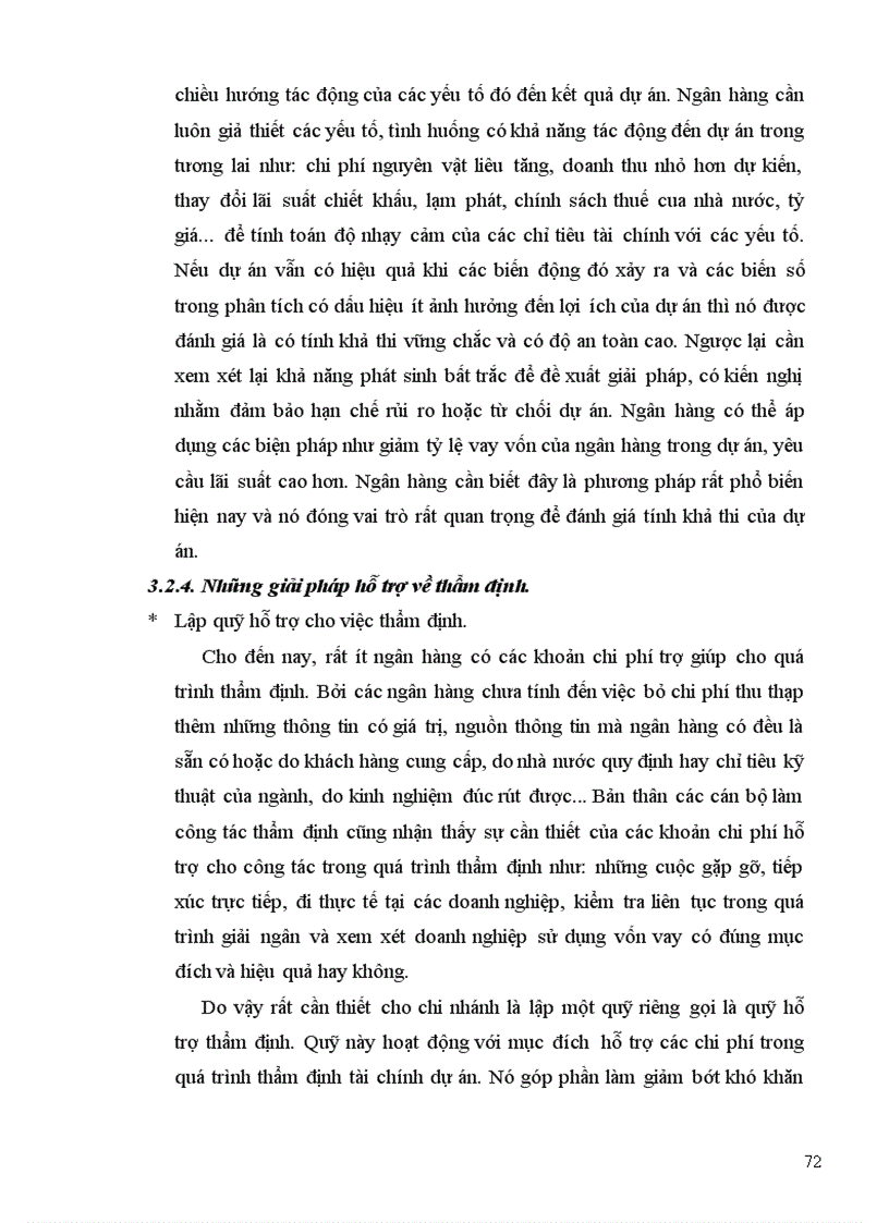 image for page Nâng cao chất lượng thẩm định tài chính dự án tại ngân hàng công thương chi nhánh Ba Đình 1