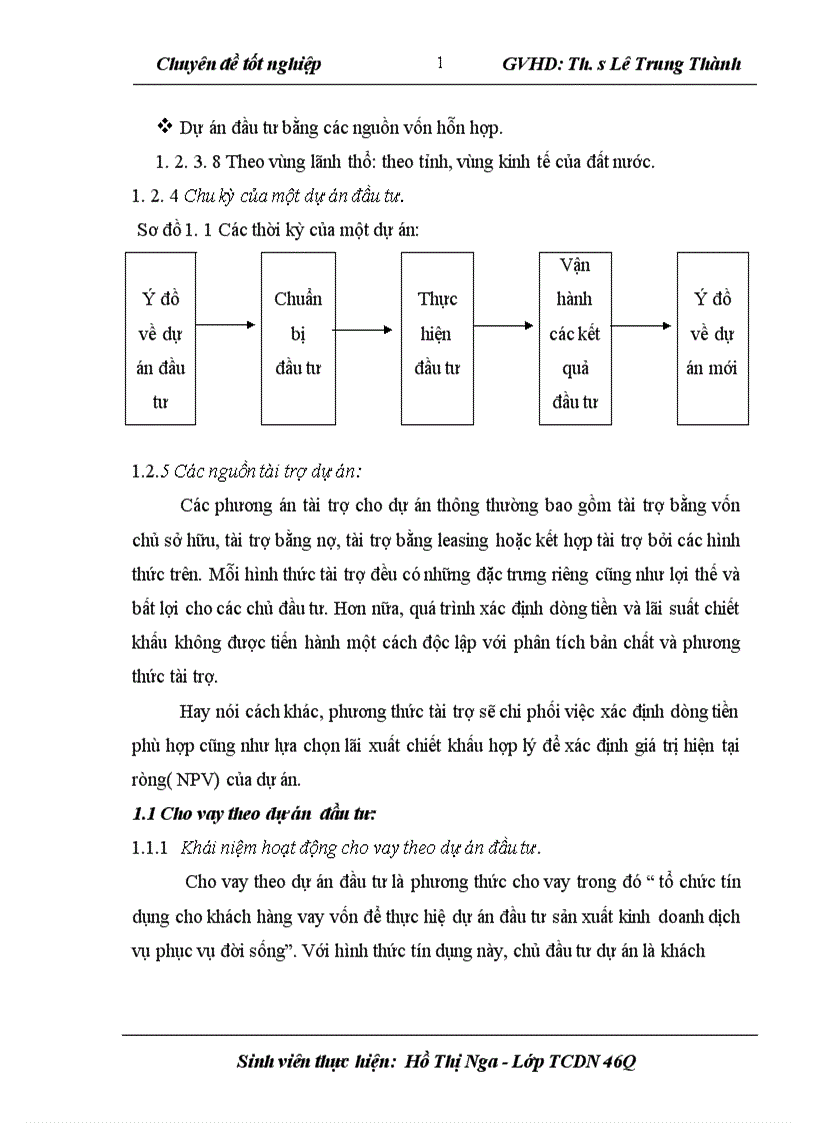image for page Nâng cao chất lượng hoạt động cho vay theo dự án đầu tư tại Chi nhánh NHCT Bến Thuỷ 1