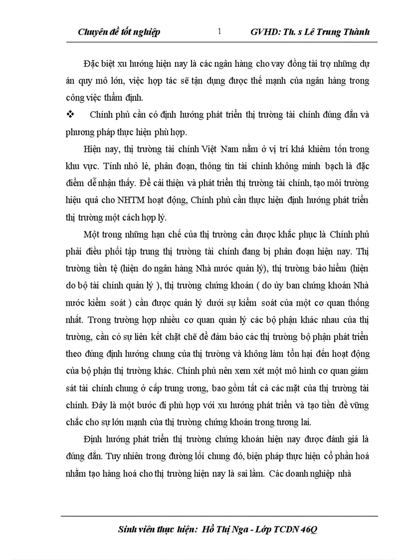 image for page Nâng cao chất lượng hoạt động cho vay theo dự án đầu tư tại Chi nhánh NHCT Bến Thuỷ 1