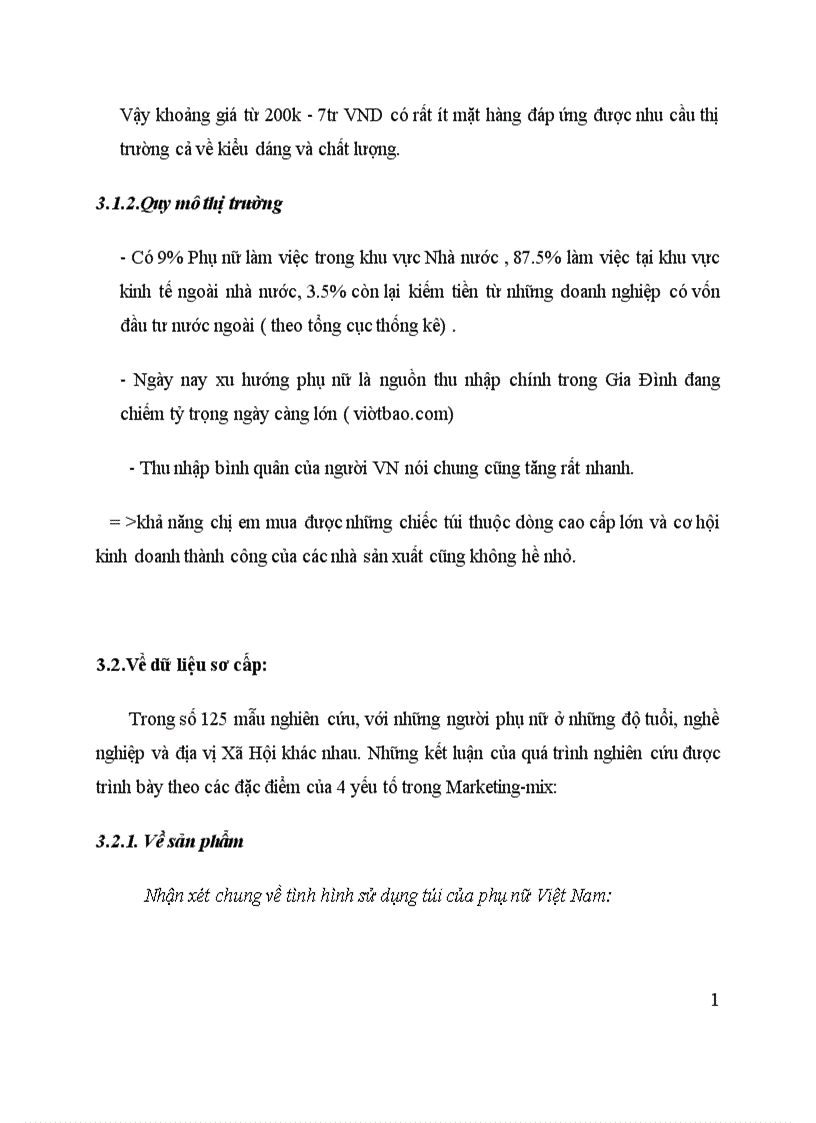 image for page Phát triển dòng sản phẩm túi xách Việt cao cấp dành cho nữ giới