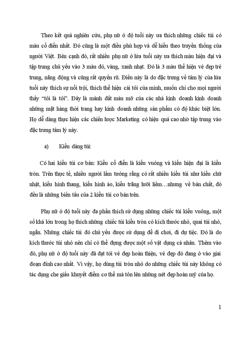 image for page Phát triển dòng sản phẩm túi xách Việt cao cấp dành cho nữ giới