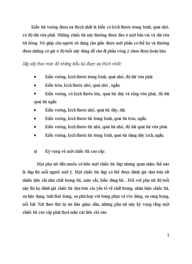 image for page Phát triển dòng sản phẩm túi xách Việt cao cấp dành cho nữ giới