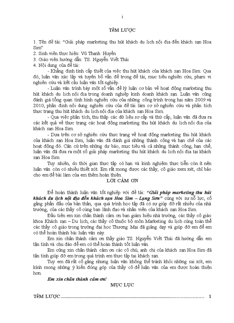 image for page Giải pháp marketing thu hút khách du lịch nội địa đến khách sạn Hoa Sim 1