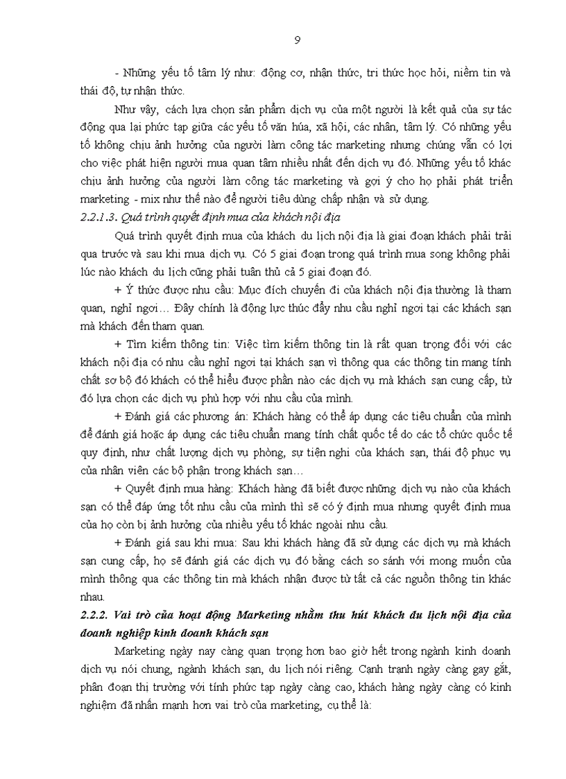 image for page Giải pháp marketing thu hút khách du lịch nội địa đến khách sạn Hoa Sim 1