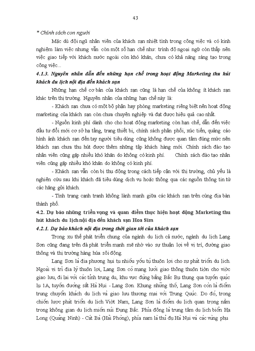 image for page Giải pháp marketing thu hút khách du lịch nội địa đến khách sạn Hoa Sim 1