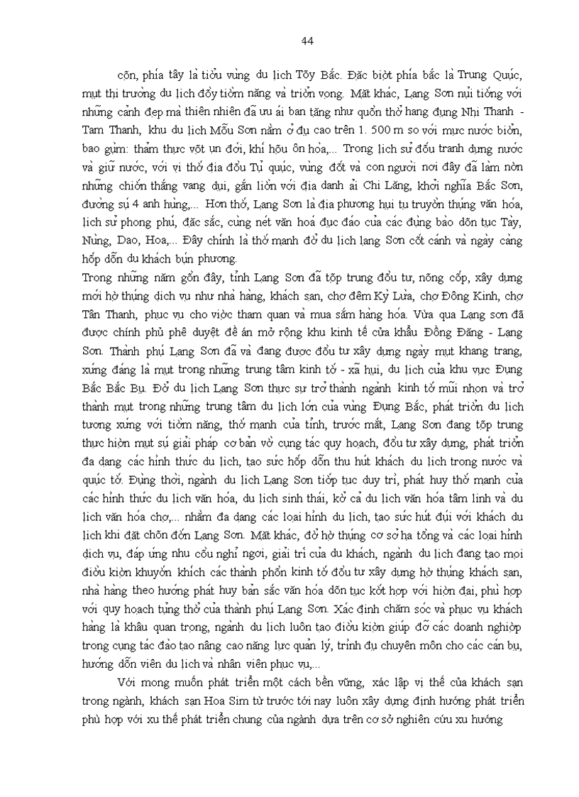 image for page Giải pháp marketing thu hút khách du lịch nội địa đến khách sạn Hoa Sim 1