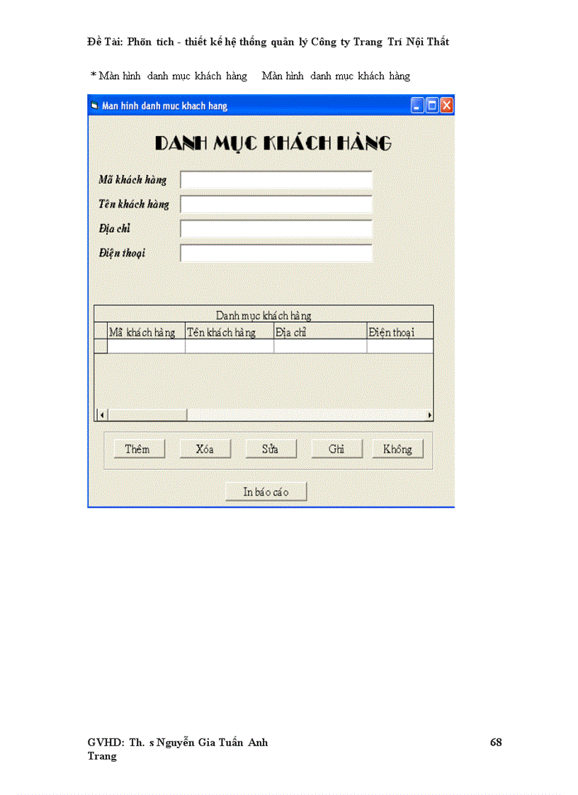 image for page Phân tích thiết kế hệ thống quản lý Công ty Trang Trí Nội Thất 1