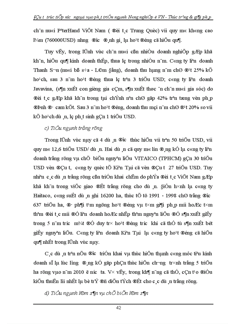 image for page Đầu tư trực tiếp nước ngoài phát triển nông nghiệp Việt Nam Thực trạng và giải pháp 1