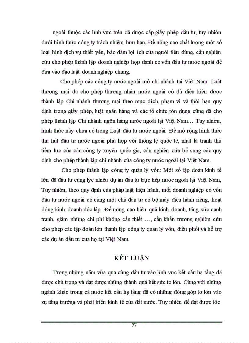 image for page Thực trạng và giải pháp thu hút FDI vào lĩnh vực kết cấu hạ tầng ở Việt Nam 1