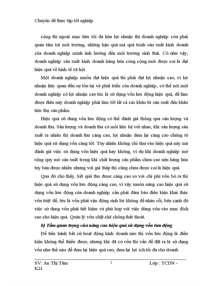 image for page Nâng cao hiệu quả sử dụng vốn lưu động tại công ty cổ phần Vật Liệu và Xây Dựng Hà Nội 1