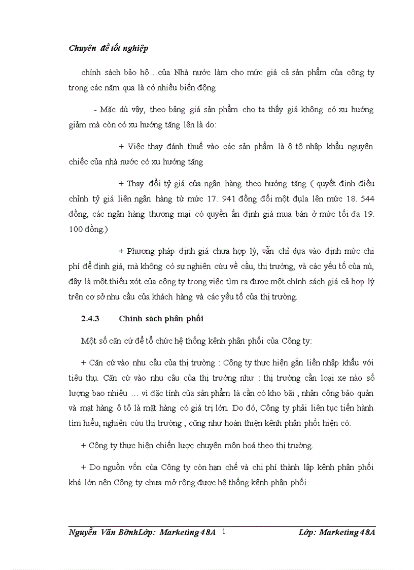 image for page Các giải pháp Marketing ở công ty TNHH ô tô Thành Đạt 1