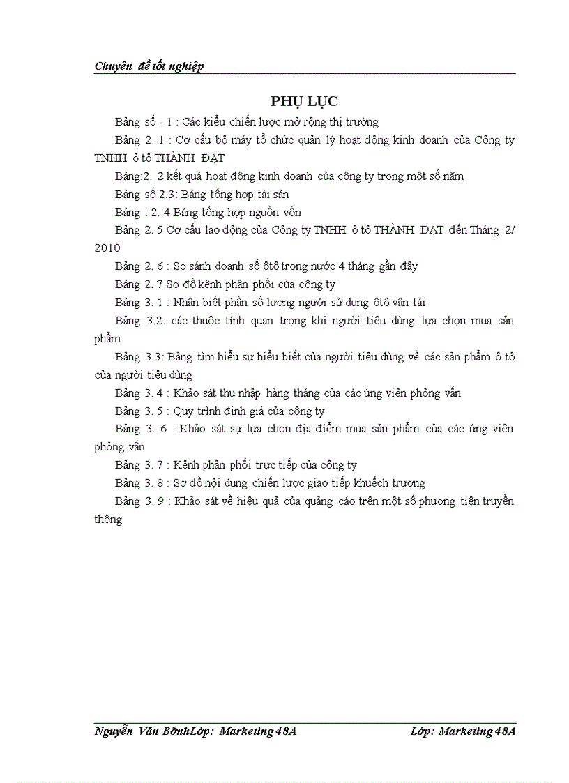 image for page Các giải pháp Marketing ở công ty TNHH ô tô Thành Đạt 1