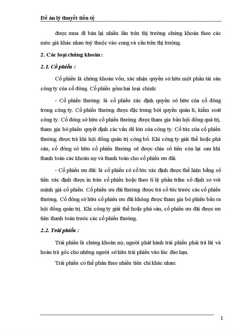 image for page Một số vấn đề về thị trường chứng khoán và định hướng phát triển thị trường chứng khoán ở Việt Nam 1