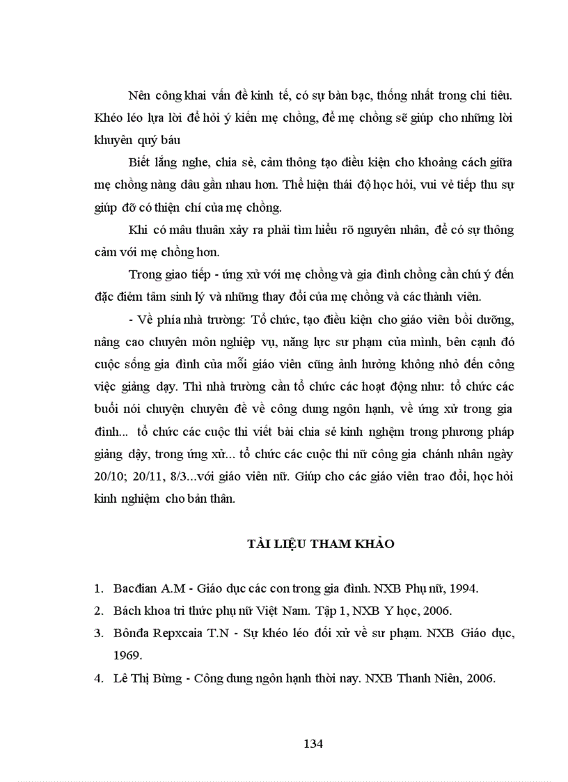 image for page Sự ứng xử của nàng dâu với mẹ chồng 1