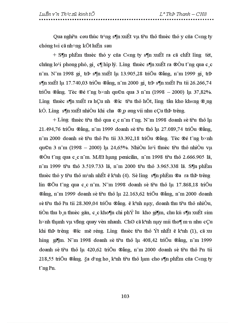 image for page Thực trạng và giải pháp đẩy mạnh sản xuất và tiêu thụ thuốc thú y của Công ty cổ phần thuốc thú y Trung ương I