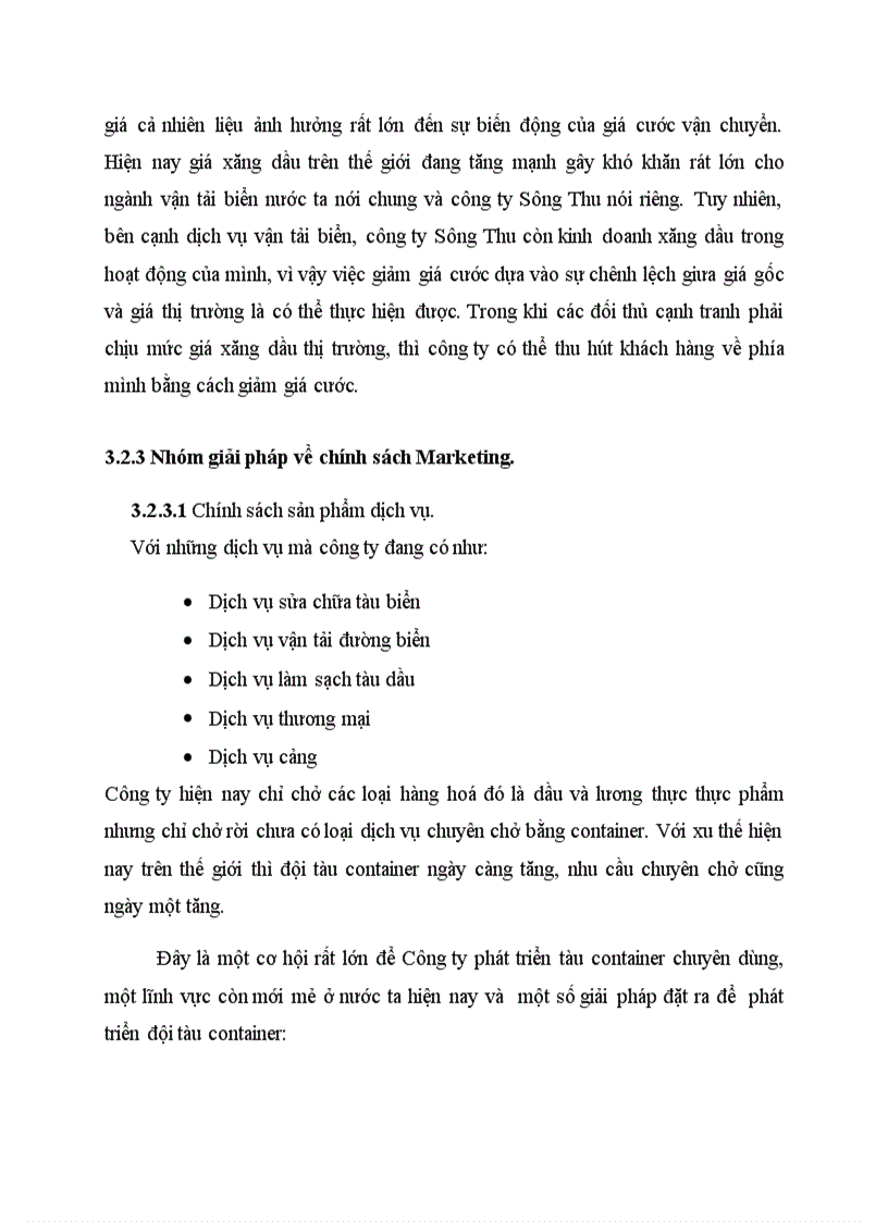 image for page Thực trạng dịch vụ vận tải biển của công ty Vinashin New World 1