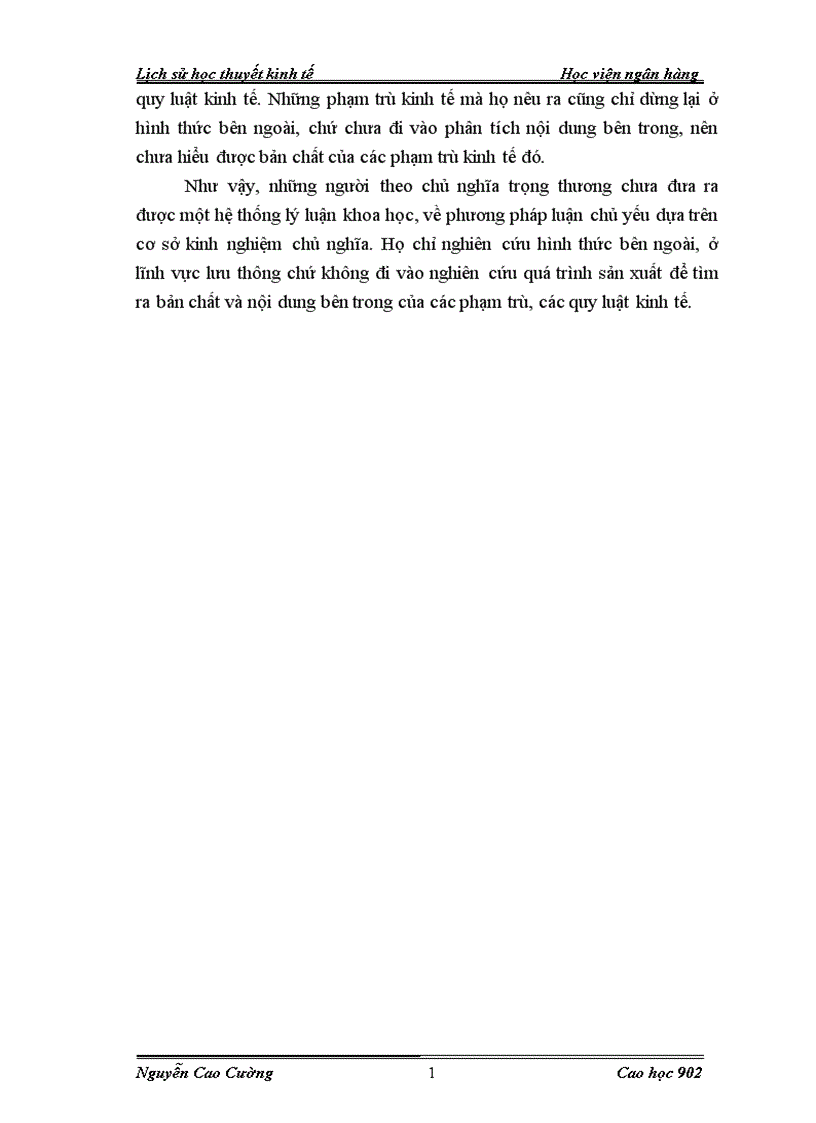 image for page Tư tưởng kinh tế của Chủ nghĩa trọng thương ý nghĩa đối với sự phát triển kinh tế thị trường ở nước ta