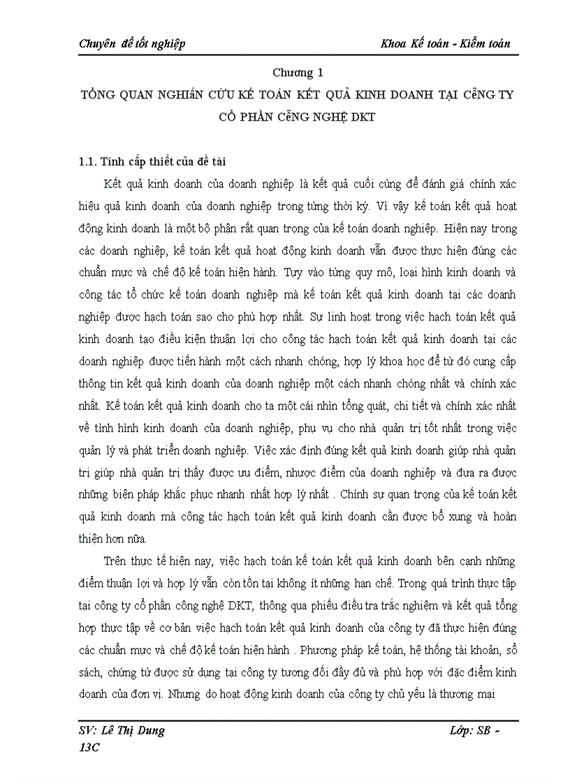 image for page Kế toán kết quả hoạt động kinh doanh tại công ty cổ phần công nghệ DKT thực trạng và giải pháp 1