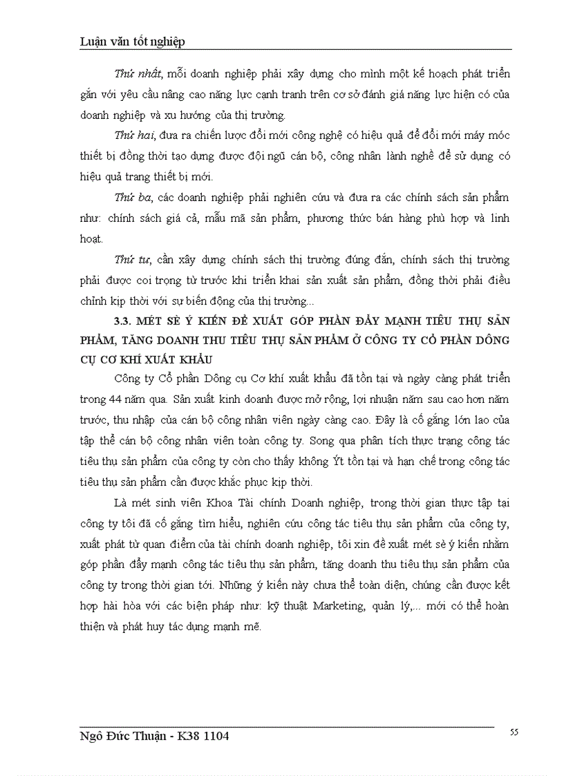 image for page Các giải pháp kinh tế tài chính nhằm đẩy mạnh tiêu thụ và tăng doanh thu ở Công ty cổ phần dụng cụ cơ khí xuất khẩu 1