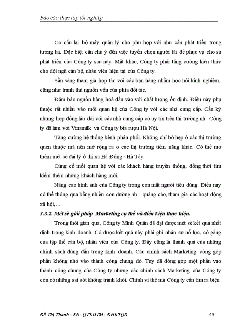 image for page thực trạng hoạt động Marketing trong hoạt động kinh doanh và giới thiệu khái quát về Công ty tnhh công nghệ phẩm Minh Quân