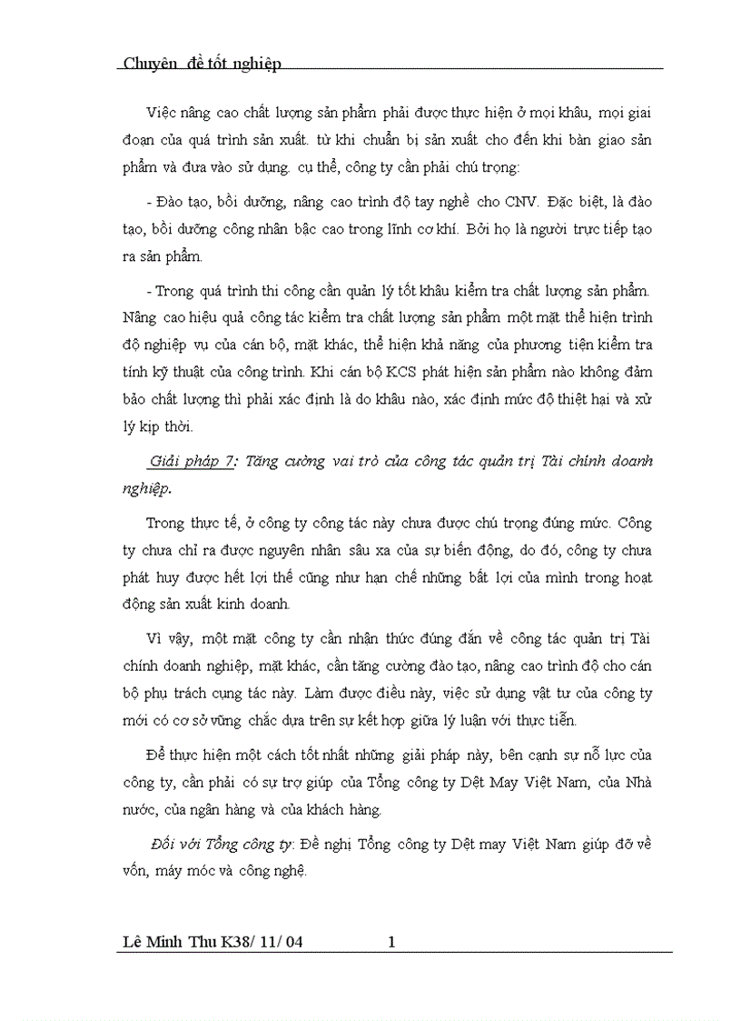 image for page Thực trạng và các giải pháp chủ yêú nâng cao hiệu quả tổ chức quản lý sử dụng vật tư tại Công ty cơ khí may Gia Lâm 1