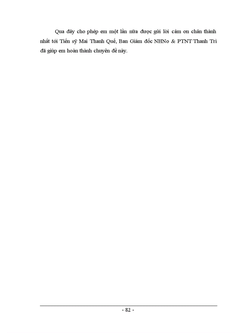 image for page Giải pháp nhằm mở rộng tín dụng đối với hộ sản xuất tại NHNo PTNT Thanh Trì 1