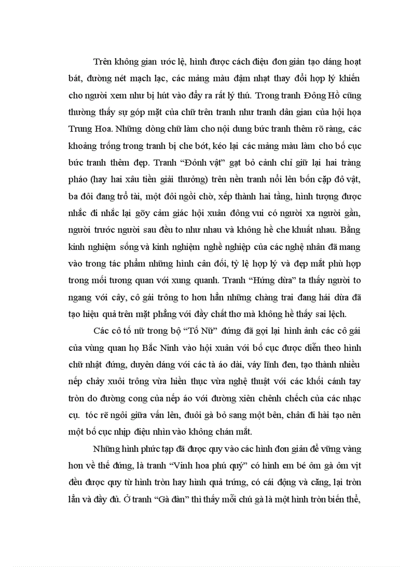 image for page Giáo dục thị hiếu thẩm mỹ cho học sinh qua vẻ đẹp của tranh dân gian Đông Hồ 1