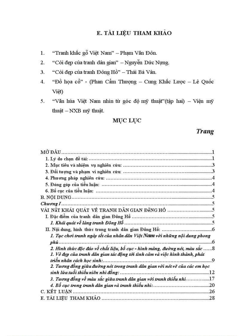 image for page Giáo dục thị hiếu thẩm mỹ cho học sinh qua vẻ đẹp của tranh dân gian Đông Hồ 1