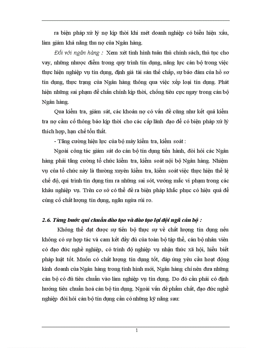 image for page Chất lượng tín dụng ngân hàng hiện trạng và giải pháp nâng cao chất lượng tín dụng tại NHTMCP Eximbank Hà Nội 1