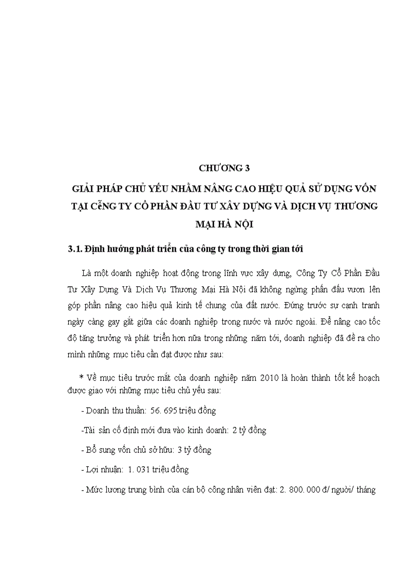 image for page Giải pháp chủ yếu nhằm nâng cao hiệu quả sử dụng vốn kinh doanh tại Công Ty Cổ Phần Đầu Tư Xây Dựng Và Dịch Vụ Thương Mại Hà Nội