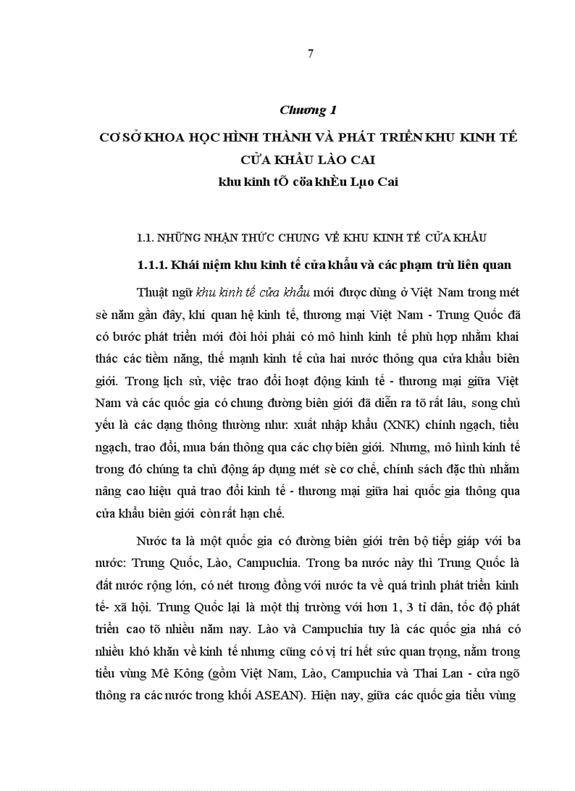 image for page Tác động của sự phát triển khu kinh tế cửa khẩu Lào Cai đến đời sống kinh tế xã hội của tỉnh