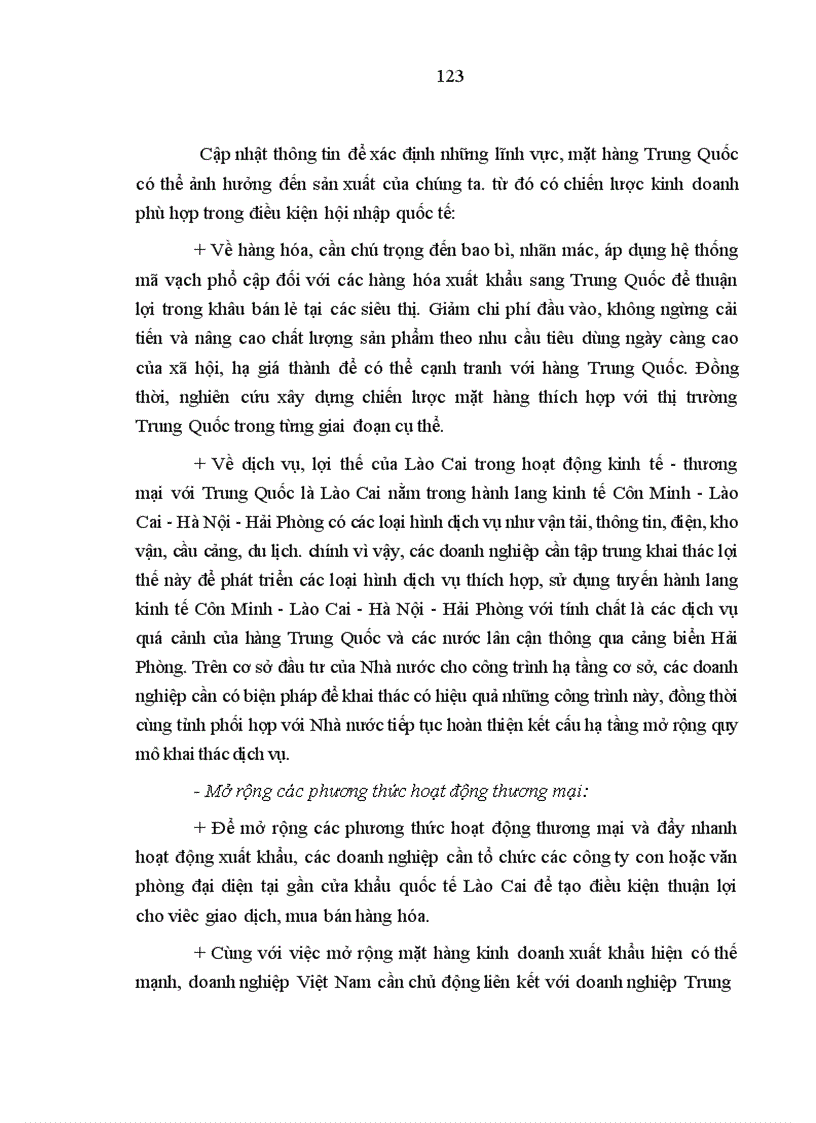 image for page Tác động của sự phát triển khu kinh tế cửa khẩu Lào Cai đến đời sống kinh tế xã hội của tỉnh