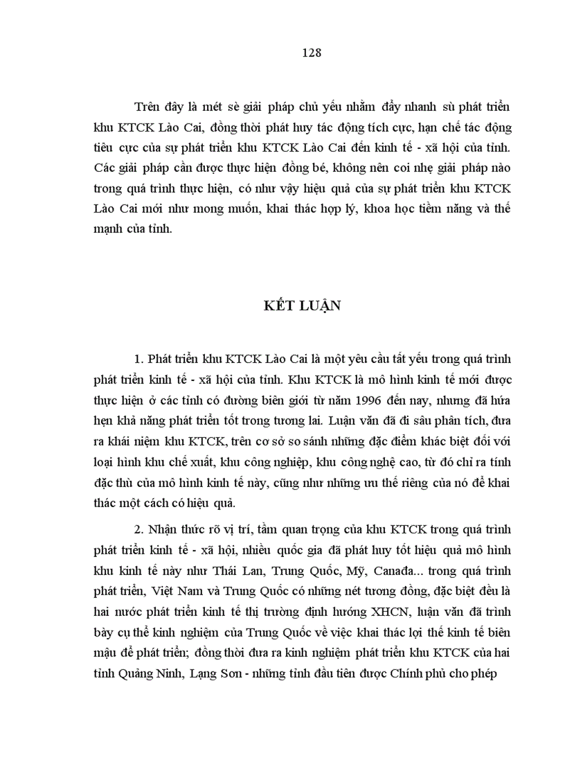 image for page Tác động của sự phát triển khu kinh tế cửa khẩu Lào Cai đến đời sống kinh tế xã hội của tỉnh