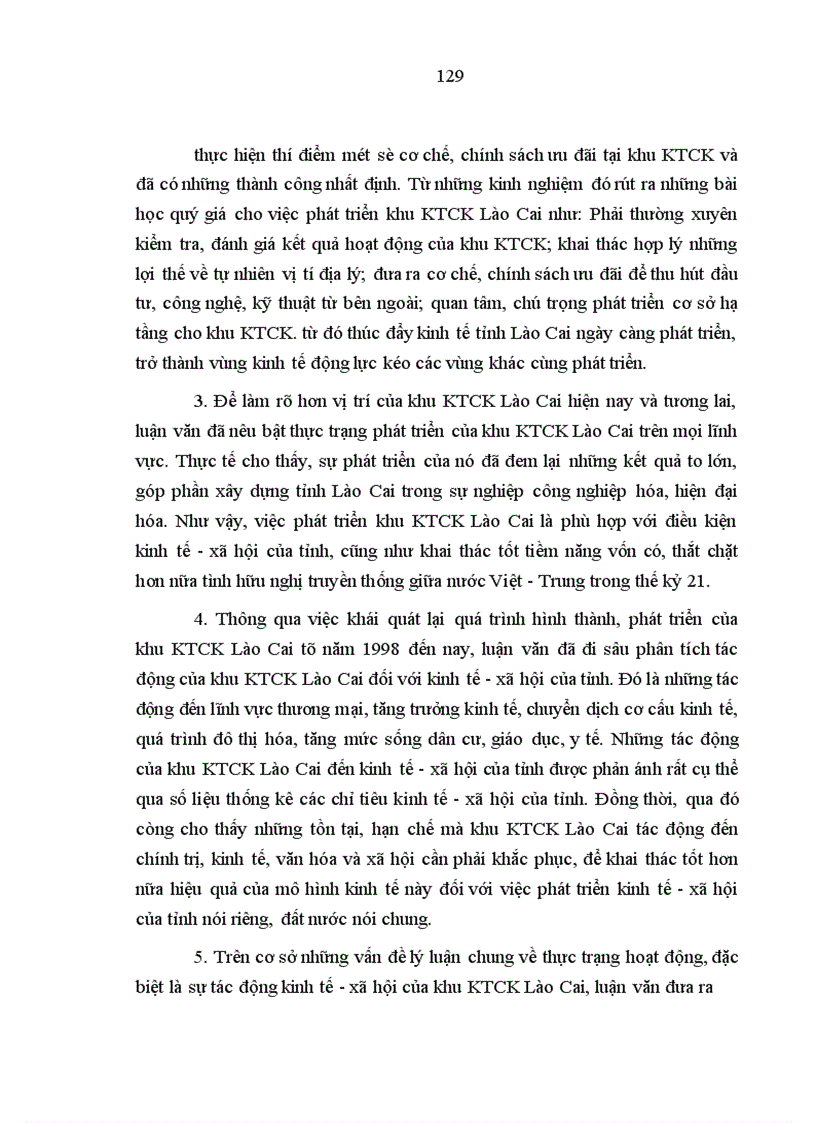 image for page Tác động của sự phát triển khu kinh tế cửa khẩu Lào Cai đến đời sống kinh tế xã hội của tỉnh