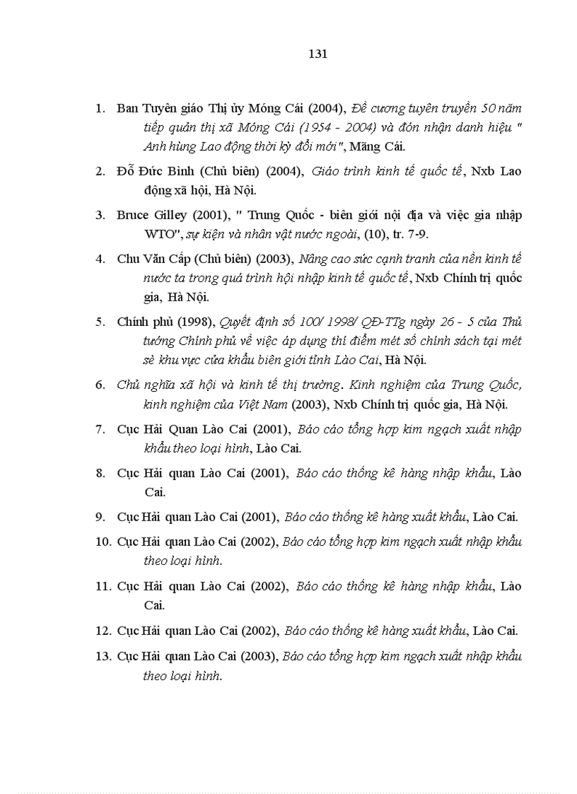image for page Tác động của sự phát triển khu kinh tế cửa khẩu Lào Cai đến đời sống kinh tế xã hội của tỉnh
