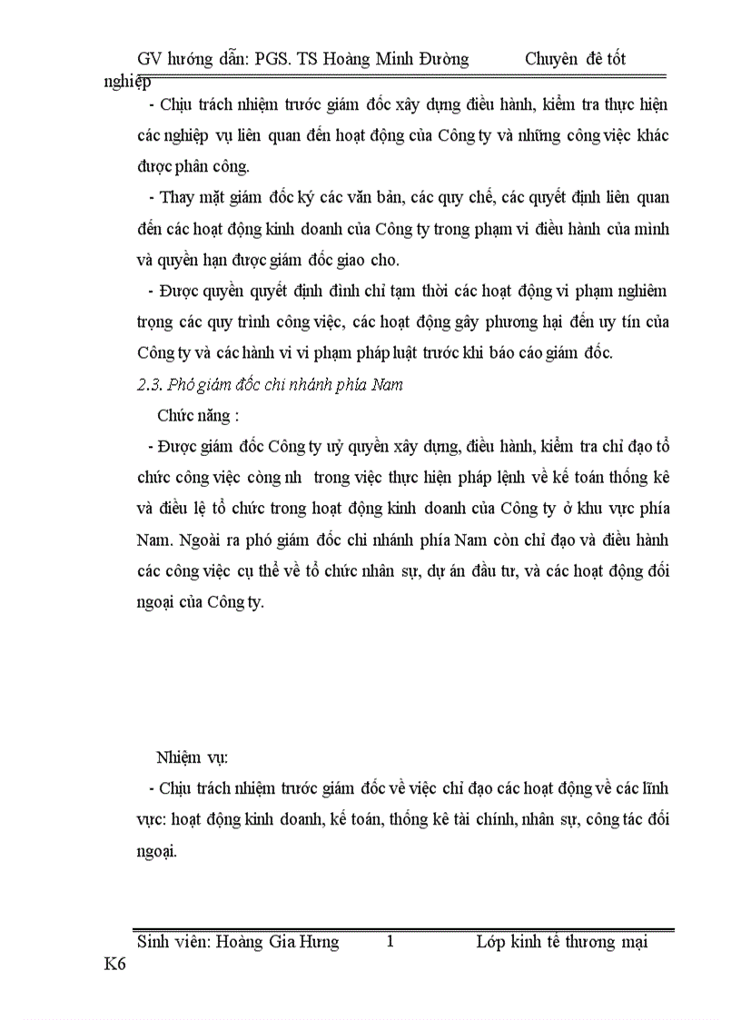 image for page Hoàn thiện tổ chức quản lý của Công ty TNHH Vận Tải Thương Mại Trường Hưng